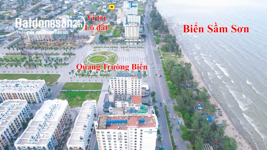 Bán đất Đường Thanh Niên, Xã Quảng Cư, TP Sầm Sơn
