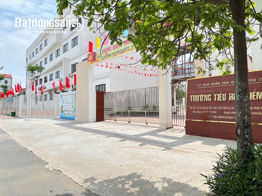 🏡 LÔ ĐẤT VUÔNG VẮN 2 MẶT NGÕ – TRUNG TÂM XÃ TIỀN YÊN, Hoài Đức