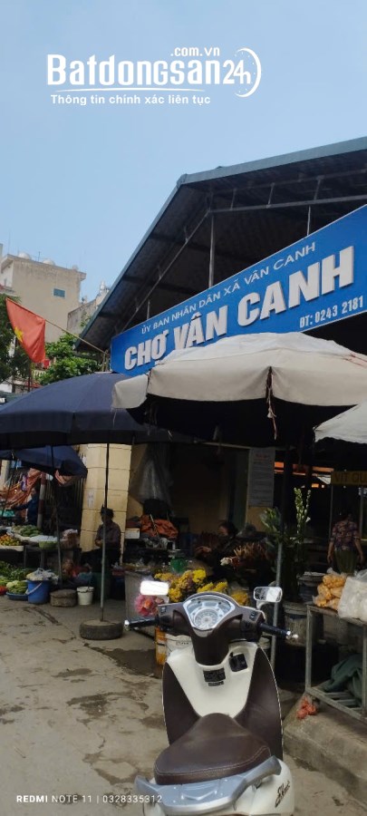 Bán đất Đường Tỉnh Lộ 422B, Xã Vân Canh, Huyện Hoài Đức, LÔ GÓC NGAY NGÃ TƯ CANH