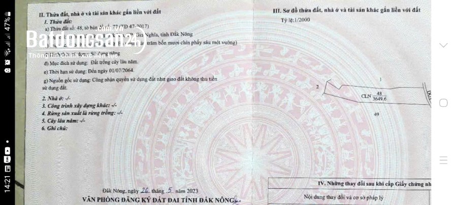 đất sào bất động sản giá rẻ mặt đường nhiều tại gia nghĩa
