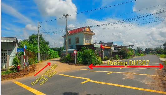 Bán đất Đường DH507 An Linh - Phú Giáo, gần trường - chợ