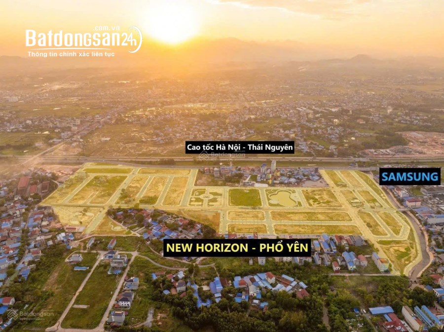 Bán đất mặt tiền Đường Trần Nguyên Hãn, Xã Tiên Phong, TX Phổ Yên, sát KCN Samsung