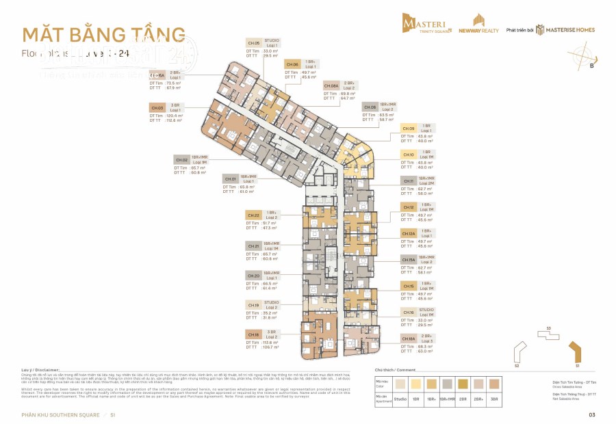 Căn độc quyền giá cực tốt tại dự án Masteri Trinity Square thuộc Ocean Park 2, Văn Giang