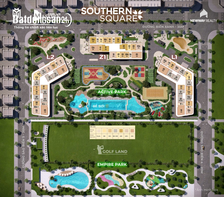 Căn độc quyền giá cực tốt tại dự án Masteri Trinity Square thuộc Ocean Park 2, Văn Giang