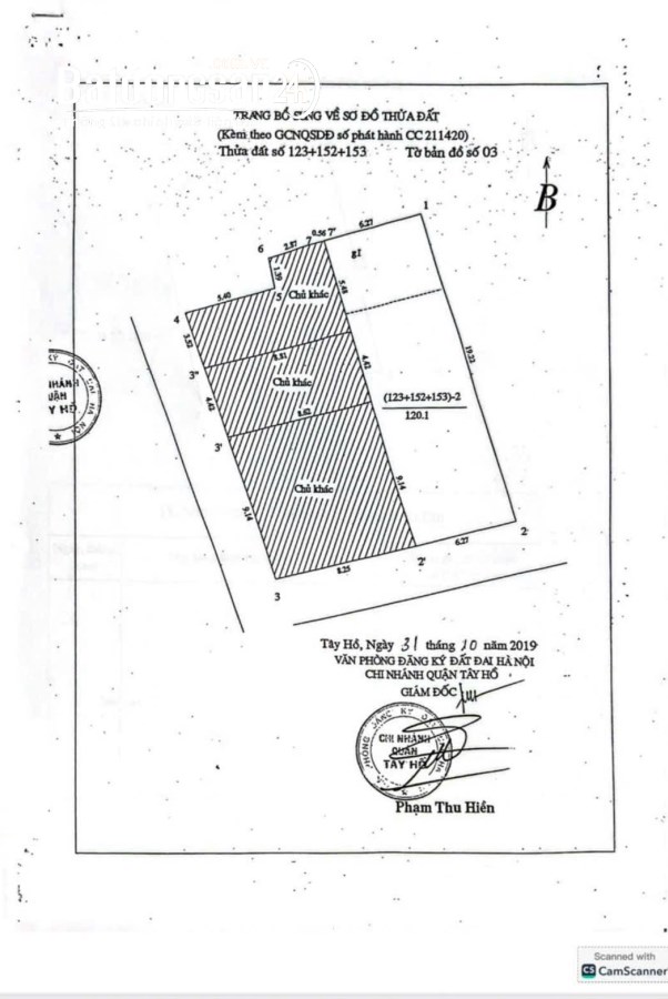 Bán gấp đất tại An Dương Vương, Phú Thượng, Tây Hồ, Hà Nội, 13,2 tỷ, 50 m2