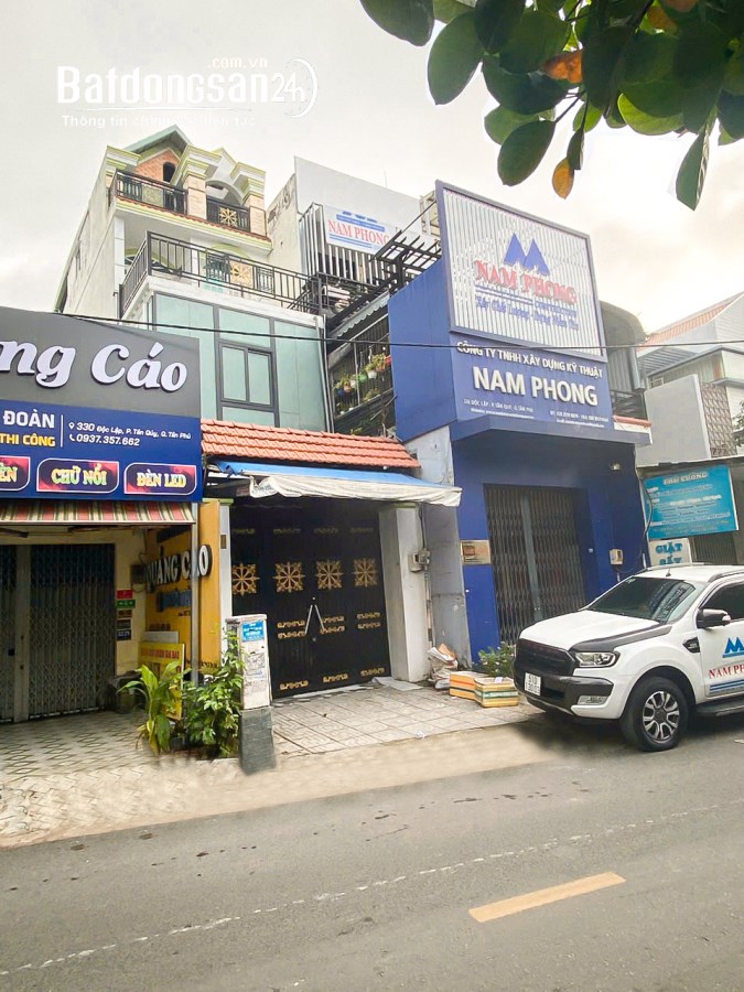 🏆 MẶT TIỀN VÀNG TÂN PHÚ n nhà mặt tiền Đường Độc Lập, Phường Tân Quý, Quận Tân Phú