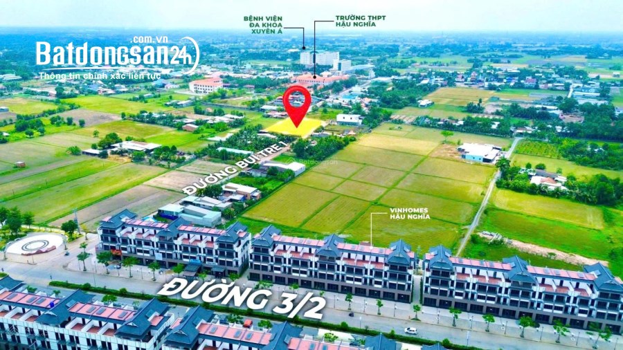 Bán đất Đường 825, Thị trấn Hậu Nghĩa, Huyện Đức Hoà