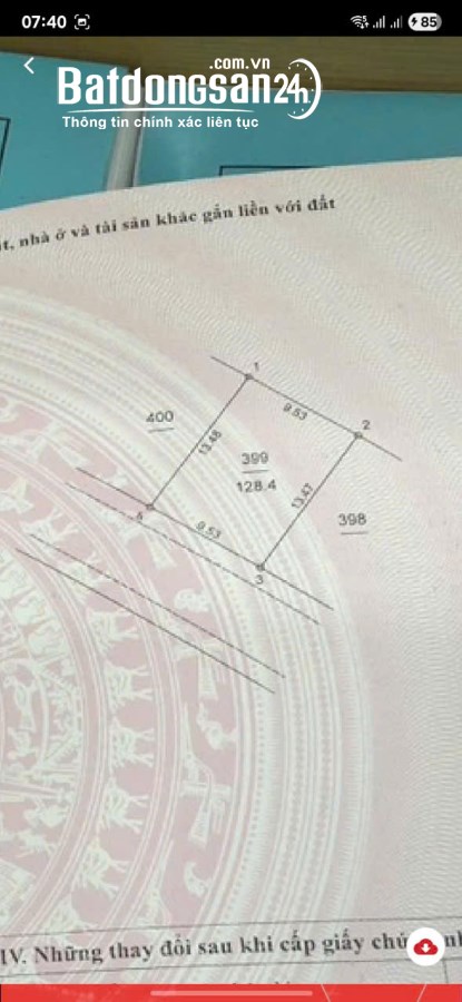 Bán đất Đường 32, Xã Kim Chung, Huyện Hoài Đức