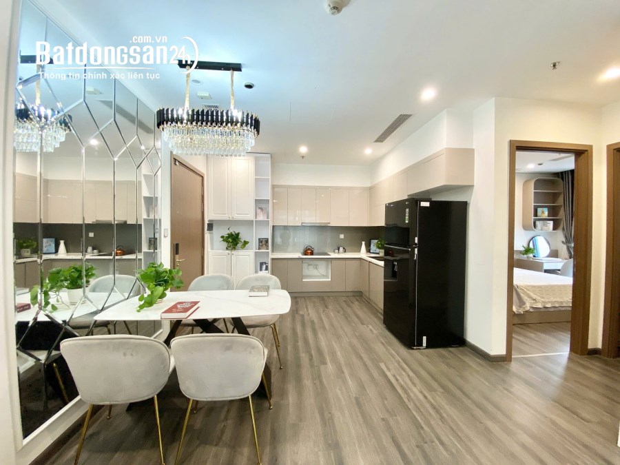 Bán căn góc 2PN2WC tầng cao tại The Zenpark, Gia Lâm full đồ đẹp chỉ 4,47 tỷ 