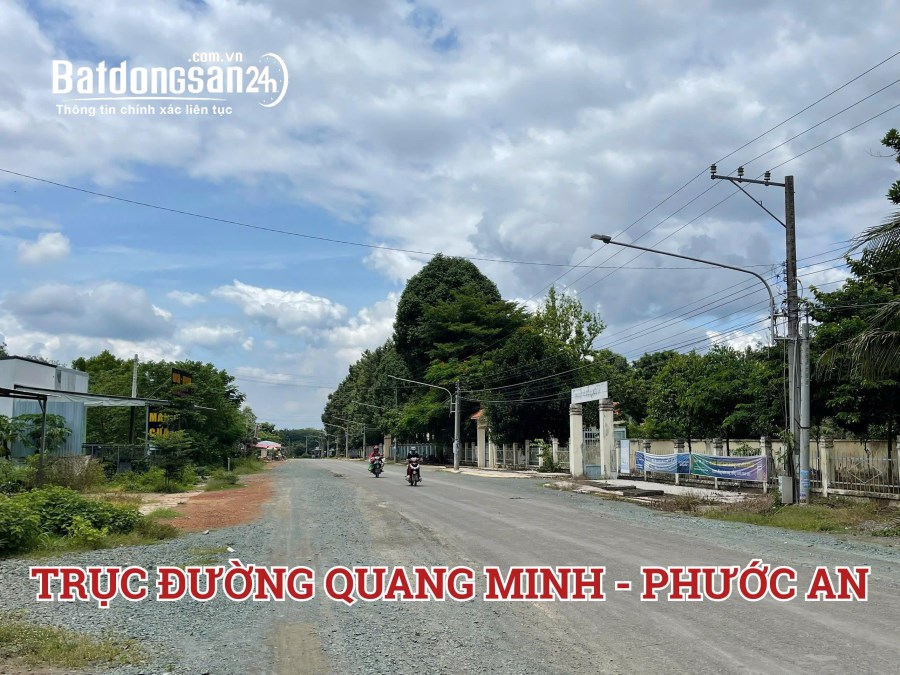 Bán đất Xã Quang Minh, TX Chơn Thành