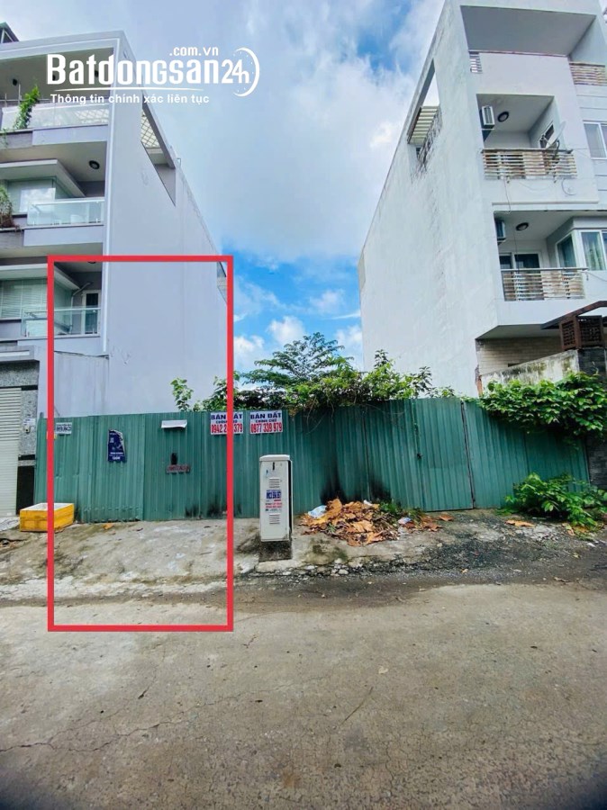 Bán lô đất DT 5x20m - Khu Tân An huy 1 hecta phường Tân Phong, quận 7 - Hướng Đông Bắc