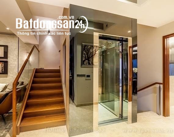 NHÀ LÁNG HẠ KINH DOANH CÓ HẦM ĐỂ XE ÔTÔ HAI THOÁNG VĨNH VIỄN DT 35M 6T THANG MÁY 22TỶ
