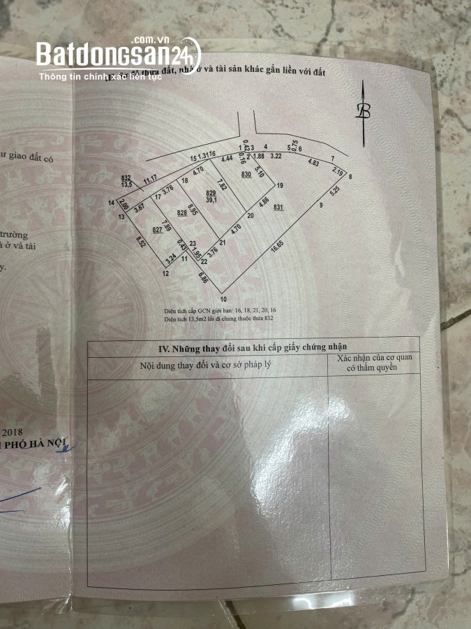Bán đất Đường Đại Mỗ (Q Nam Từ Liêm cũ), Phường Đại Mỗ, TP Hà Nội