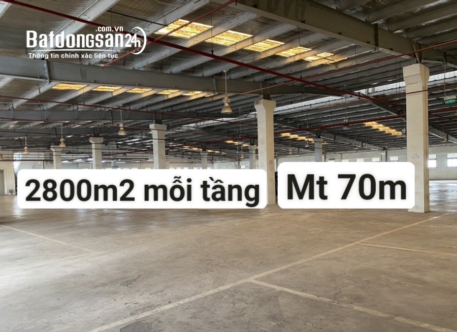 Cho thuê 2800m2 ở Nguyễn Văn Linh, thuê mọi mô hình