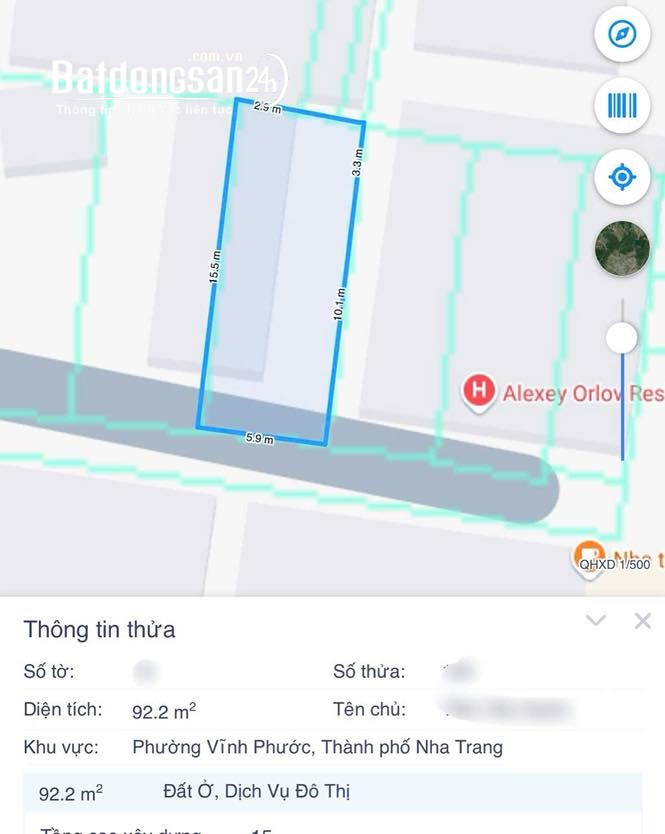 Bán nhà Đoàn Trần Nghiệp (TP Nha Trang cũ), Phường Bắc Nha Trang, Khánh Hòa