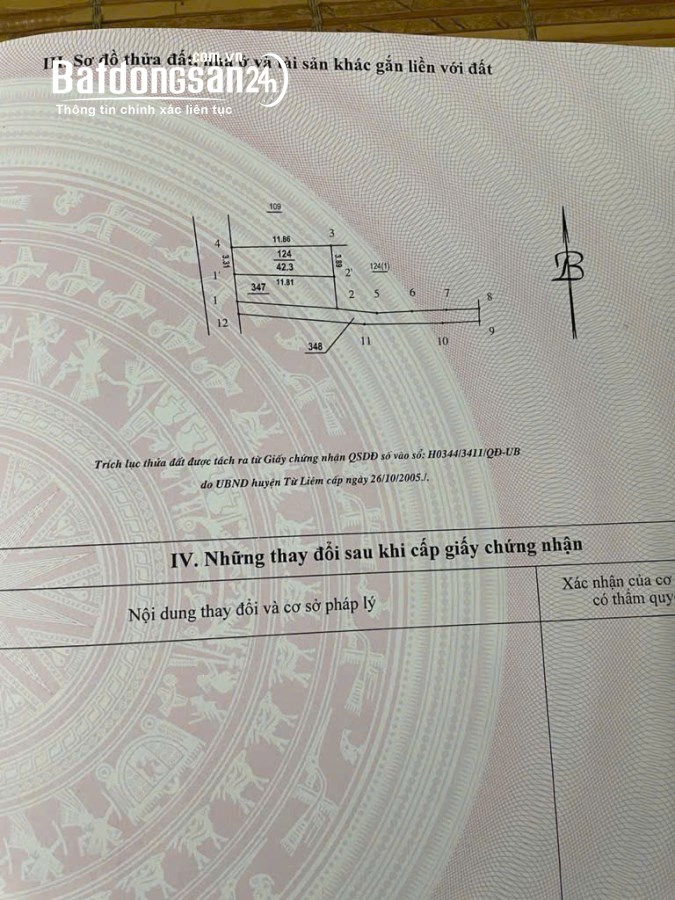 Bán đất Đường Tây Mỗ (Q Nam Từ Liêm cũ), Phường Tây Mỗ, TP Hà Nội