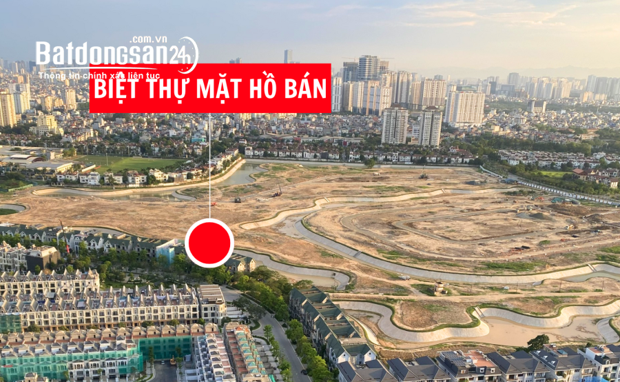 BÁN BIỆT THỰ MẶT HỒ K7 CIPUTRA, DT 331M2. GIÁ 165.7 TỶ - NHÀ THÔ