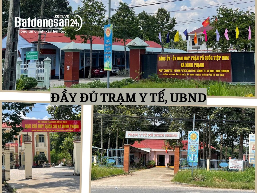 Bán đất Xã Minh Thạnh (H Dầu Tiếng cũ), TP Hồ Chí Minh