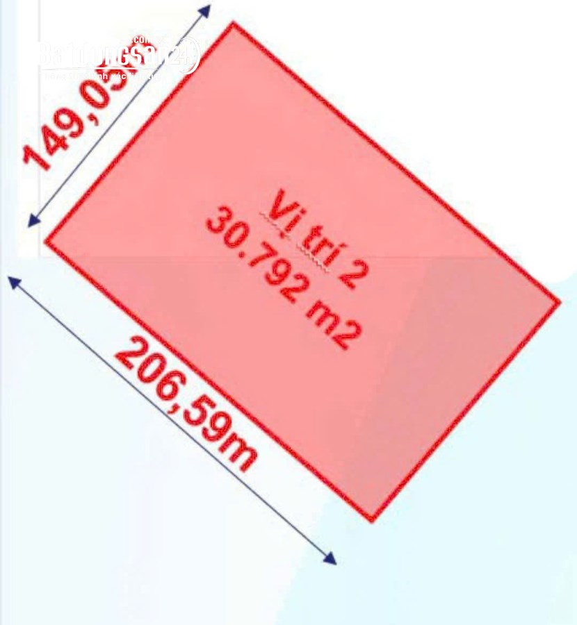 Bán 30792 m2 trong khu công nghiệp Tam Dương - Tỉnh Phú Thọ
