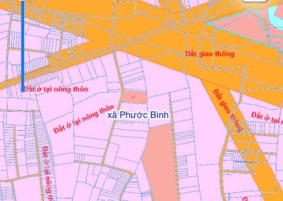 8,168m2 có 100m thổ cư full hồng , 2 mặt tiền đường dài 165m, ngay khu dân cư