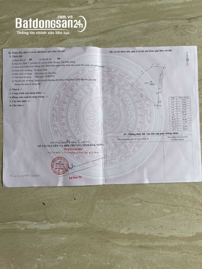 Bán đất gần Đường Quốc lộ 28, Phường Bắc Gia Nghĩa (TP Gia Nghĩa cũ), Tỉnh Lâm Đồn