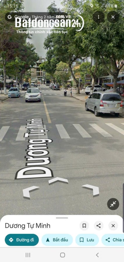 Bán đất Đường Dương Tự Minh, Phường An Hải (Q Sơn Trà cũ), Đà Nẵng