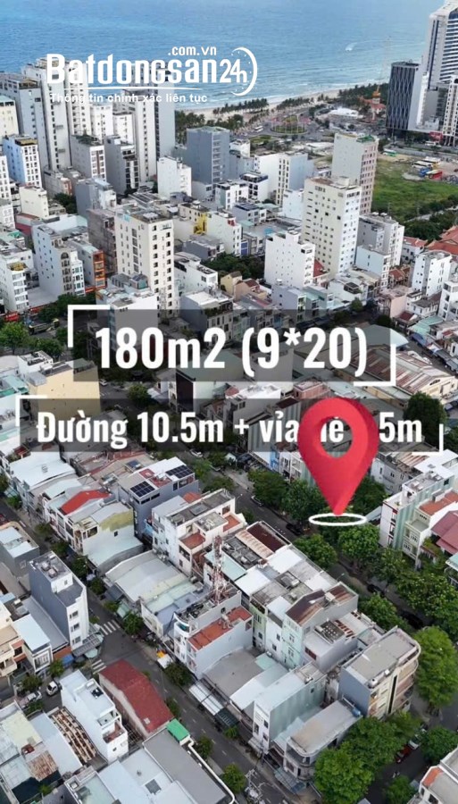 Bán đất Đường Dương Tự Minh, Phường An Hải (Q Sơn Trà cũ), Đà Nẵng