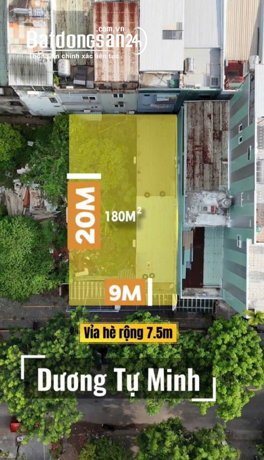 Bán đất Đường Dương Tự Minh, Phường An Hải (Q Sơn Trà cũ), Đà Nẵng