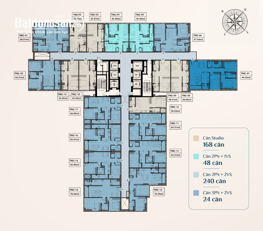 Bán căn hộ The Ninety Complex, Đường Láng, Phường Đống Đa (Q Đống Đa cũ)