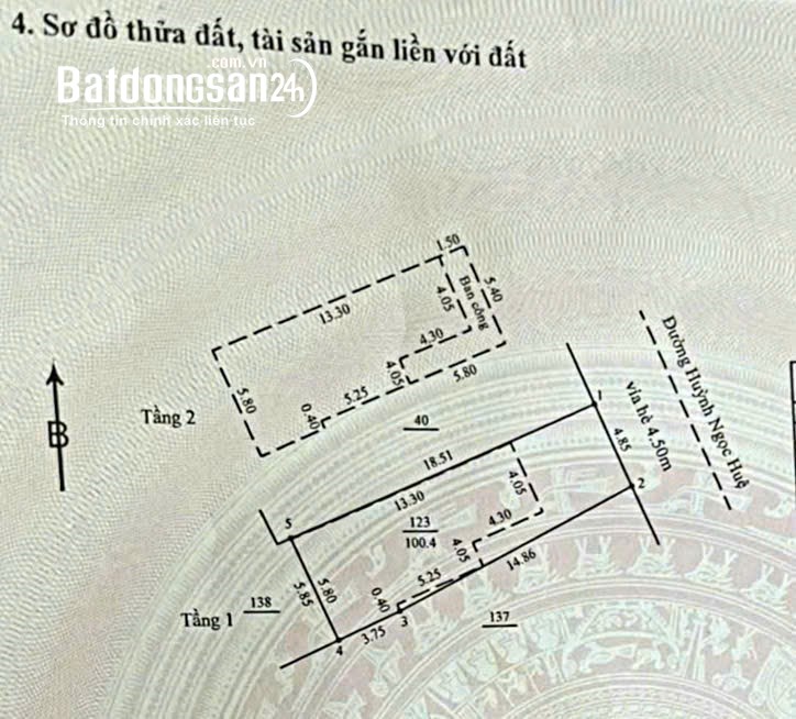 Bán đất Đường Huỳnh Ngọc Huệ, Phường Thanh Khê (Q Thanh Khê cũ), Đà Nẵng