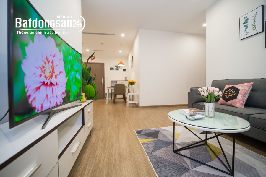 Bán căn 1 phòng ngủ Vinhomes Skylake Phạm Hùng, căn 10.S2, sẵn hợp đồng thuê