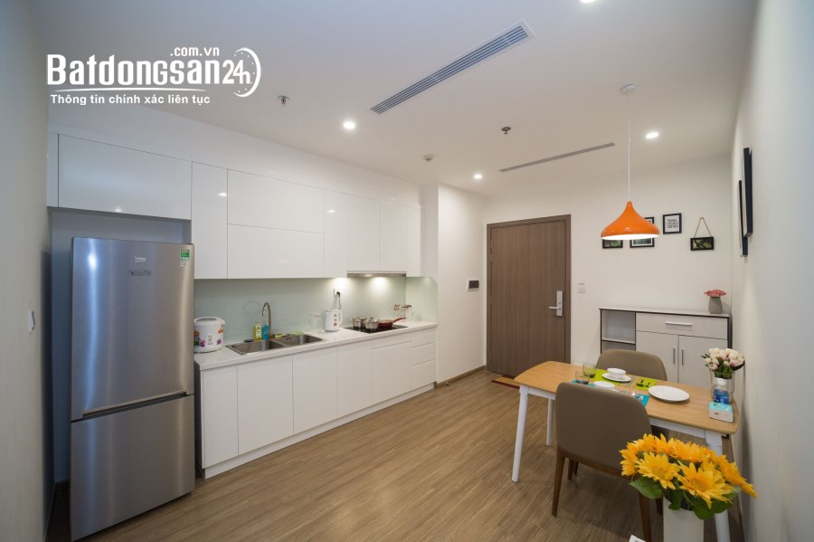 Bán căn 1 phòng ngủ Vinhomes Skylake Phạm Hùng, căn 10.S2, sẵn hợp đồng thuê