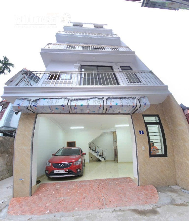BÁN NHÀ PHỐ TRẠM LONG BIÊN – 50M² – 6 TẦNG GARA Ô TÔ – ĐƯỜNG THÔNG – LÔ GÓC NHINH 12T