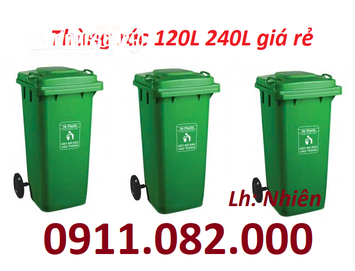  Chọn thùng rác 120l 240l Phường An Bình (Quận Ninh Kiều cũ), Cần Thơ