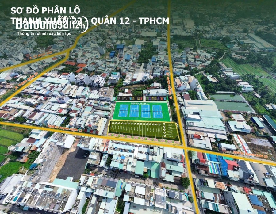 BÁN ĐẤT NỀN THẠNH XUÂN 22, P. THỚI AN, QUẬN 12