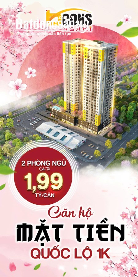 Bán căn hộ Bcons City, Đường Quốc lộ 1K, Phường Đông Hòa (TP Dĩ An cũ)