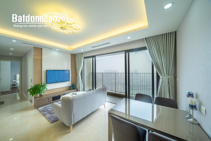 Vinhomes D'Capitale bán căn góc 3 ngủ hướng hồ ĐN tòa C6, tầng cao