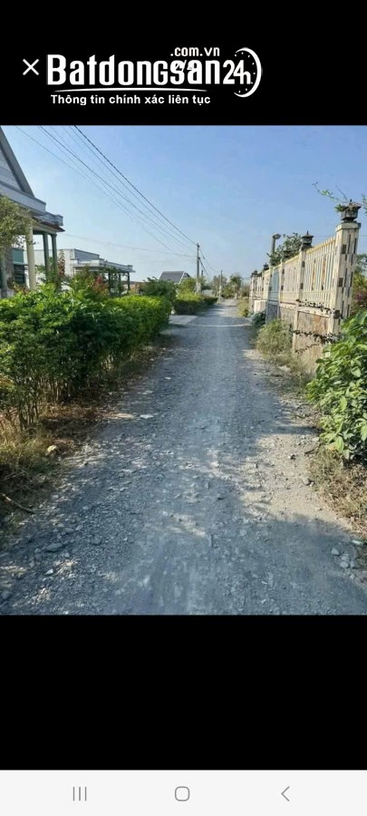 BÁN 195M2 THỔ CƯ Xã Tân Lân (Huyện Cần Đước cũ), Tây Ninh