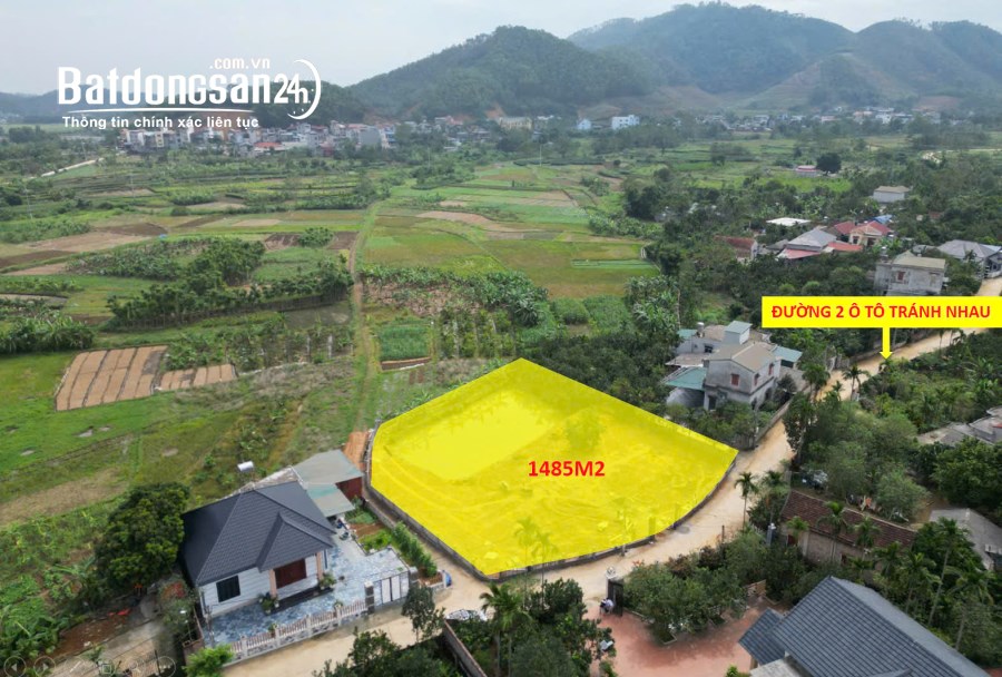 SIÊU PHẨM, LÔ GÓC 1485,5M2 YÊN BÌNH, Xã Yên Xuân (H Thạch Thất cũ)