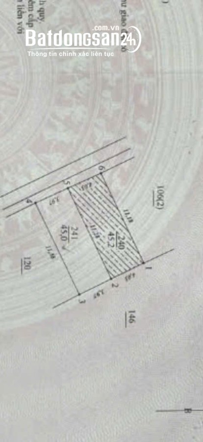 Bán nhà mặt tiền Đường Phú Kiều, Phường Phú Diễn (Q Bắc Từ Liêm cũ), Hà Nội