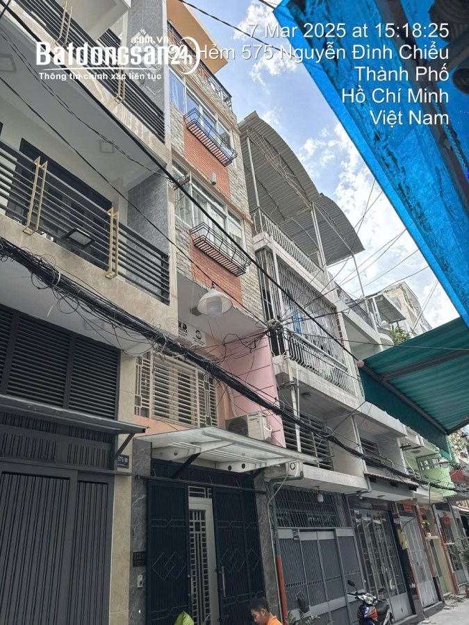 Bán nhà Đường Nguyễn Đình Chiểu, Phường Bàn Cờ (Quận 3 cũ), Hồ Chí Minh