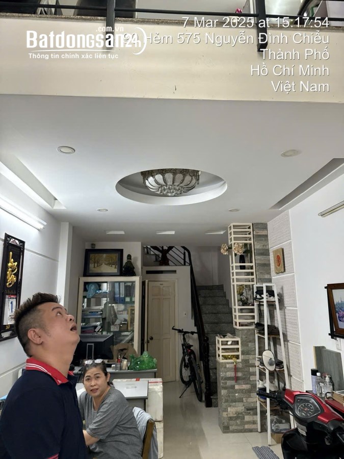 Bán nhà Đường Nguyễn Đình Chiểu, Phường Bàn Cờ (Quận 3 cũ), Hồ Chí Minh