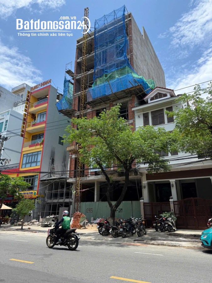 Bán nhà mặt tiền Đường Hồ Nghinh, Phường An Hải (Q Sơn Trà cũ), Đà Nẵng