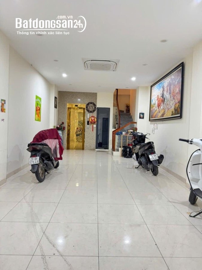 "Bán nhà phố Minh Khai, Phường Vĩnh Tuy Hai Bà Trưng 53m, 7 tầng, mt 4.6m. Giá: 25.5 tỷ
