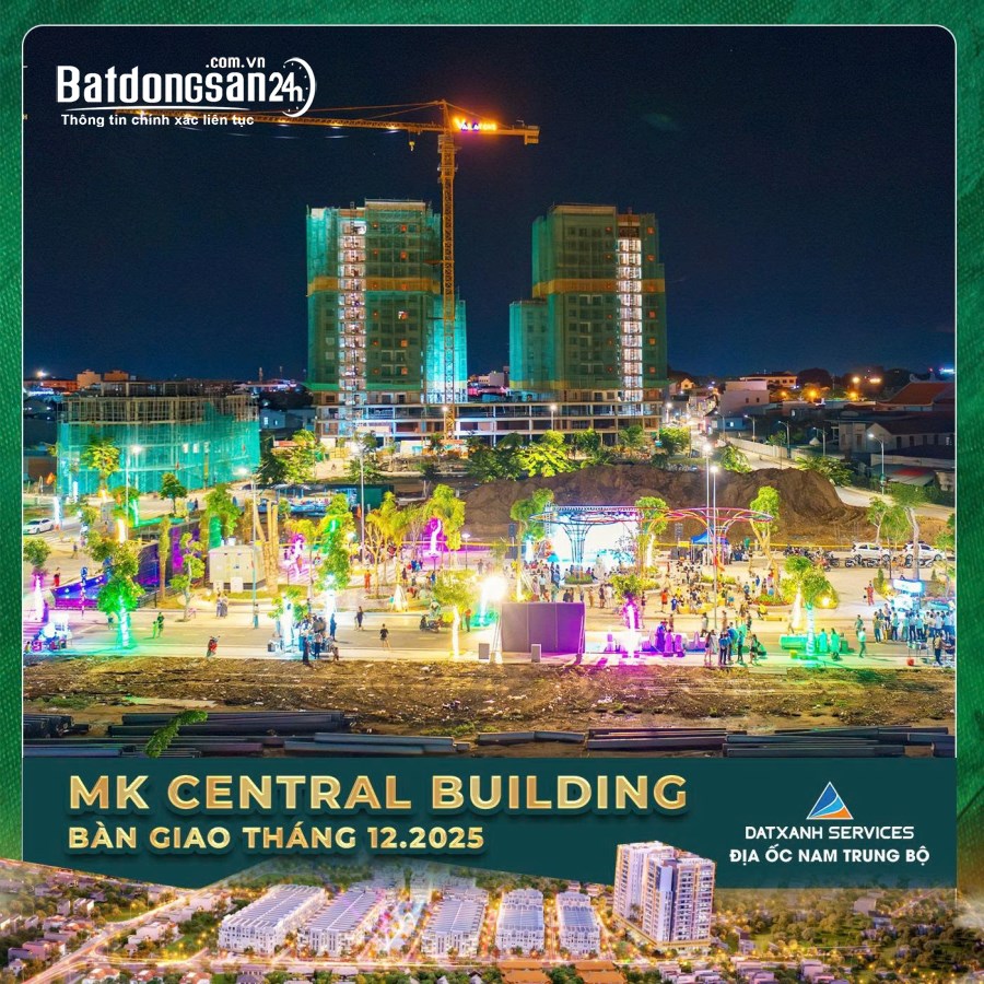 Bán đất nền phân lô MK Central City, Đường 16/4, Phường Phan Rang (Phan Rang cũ)