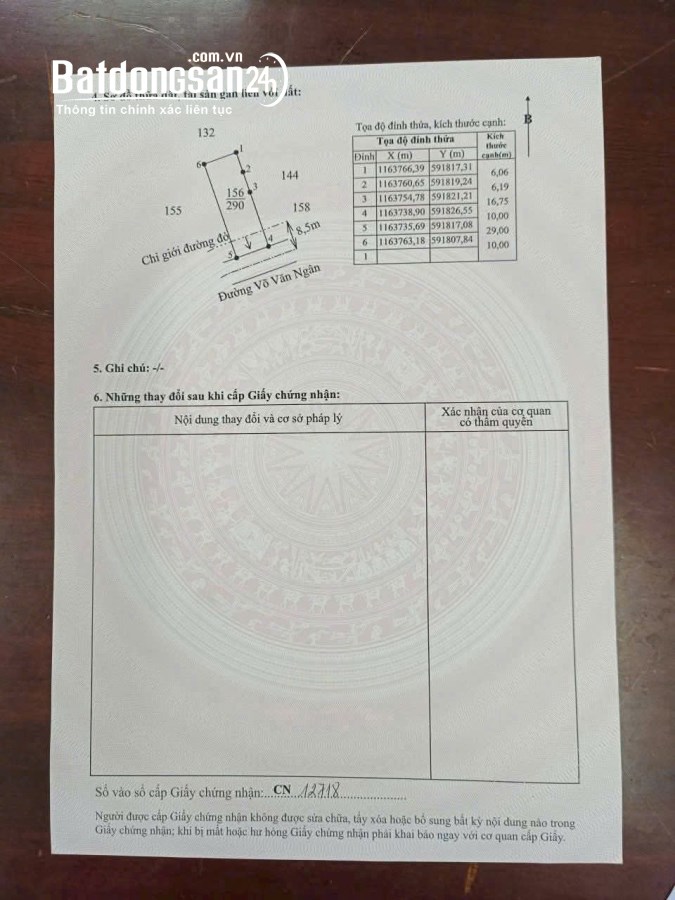 BÁN 145M2 THỔ CƯ MẶT TIỀN NHỰA 7M, Xã Cần Đước (Huyện Cần Đước cũ), Tây Ninh