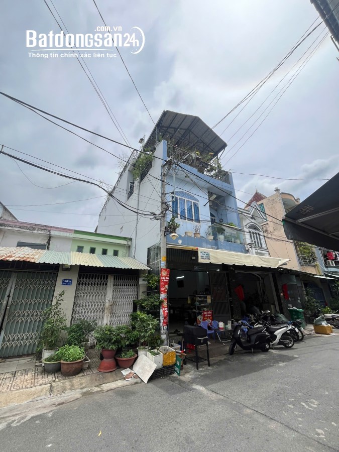 Cần bán nhà MT hẻm 8m Bình Long, Phường Tân Phú (Q Tân Phú cũ) 95,2m giá 11,99 tỷ