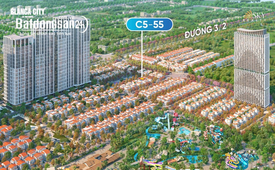 Bán Biệt thự-Villas Blanca City, Đường 3/2, Phường Vũng Tàu (Tp Vũng Tầu cũ)