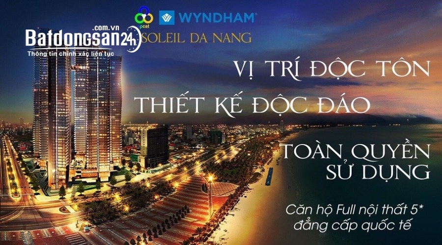The Soleil Da Nang: Nhận booking chỉ 50 triệu, Gốc cđt CK hấp dẫn đến 14% Giá từ 2,TỶ