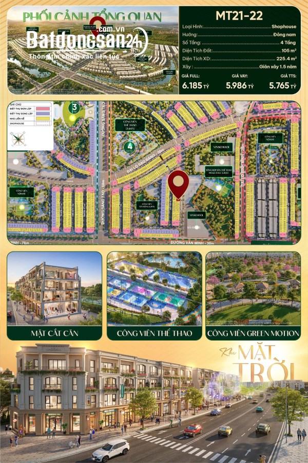 Bán Liền kề-Shophouse Dương Kinh New City, Phường Hưng Đạo (Quận Dương Kinh cũ)